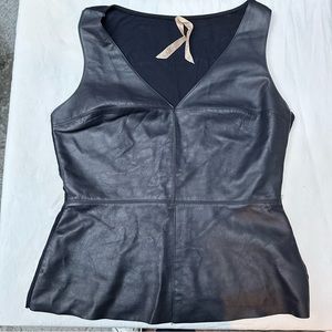 Soft Leather And Buttery Jersey tank top - L - (US 10/12)